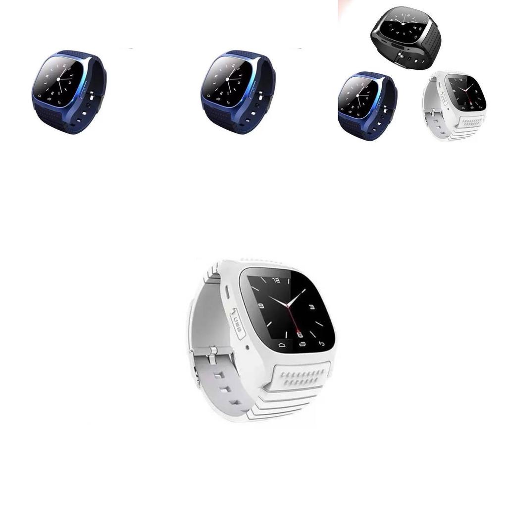 Kids Waterproof Smartwatch With Camera Touch Buttons Step Counter Eco Silicone Band For Children Teens