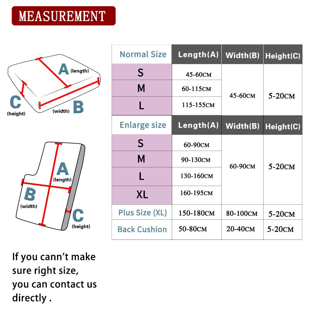 Stretch Sofa Seat Cushion Cover Furniture Protector Slipcover Sofa Covers for Living Room Soft Flexibility with Elastic Bottom