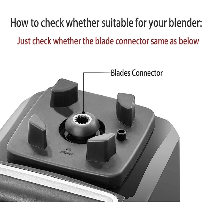 Stainless Steel Blender Blade Head Replacement Part Blender Head Kitchen Tool