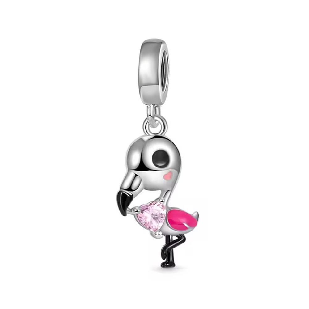 New Copper Forest Seriespeacock Dragonfly Pendant Bead Fit Original Trinket Charms Bracelet Jewerly Accessories