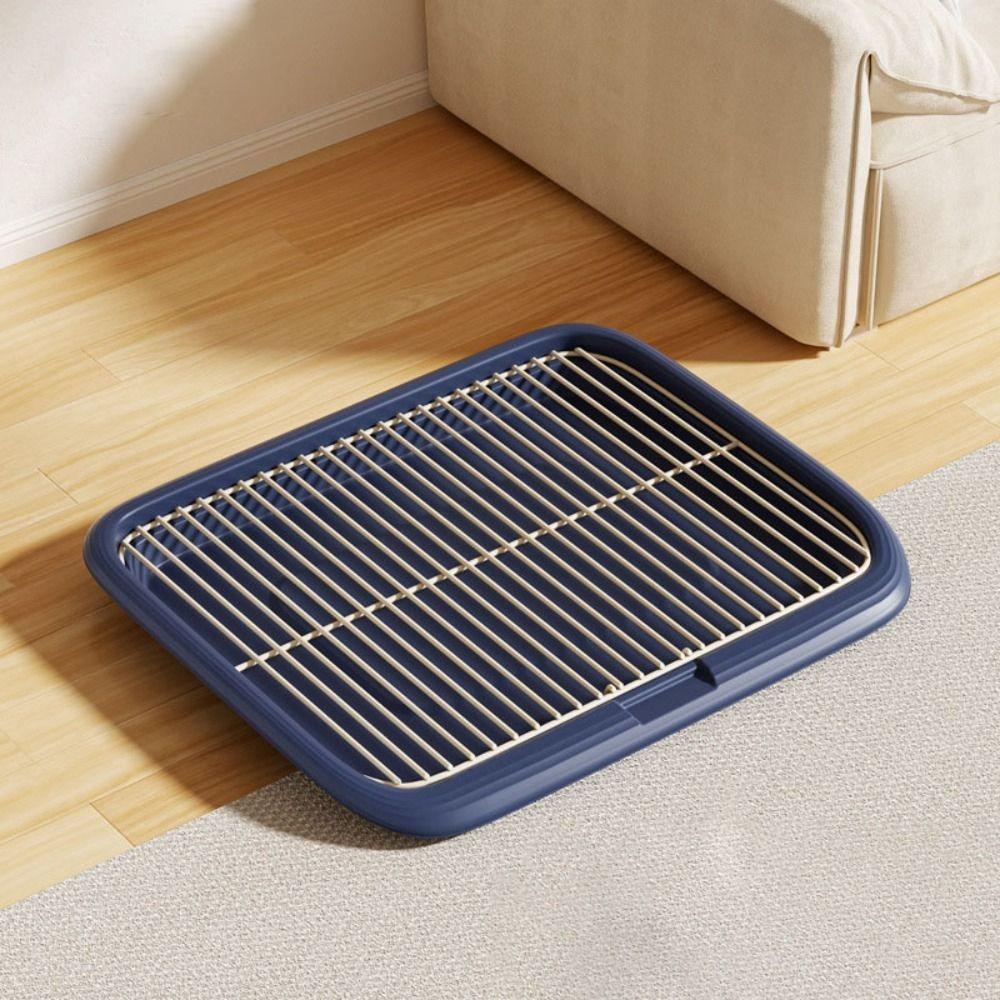 Anti Leakage Dog Potty Tray Detachable Dog Litter Box Dog Indoor Tray Toilet  Medium and Large Dogs