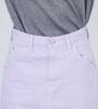 Lee Standard Wardrobe Denim Light Size S Skirt, Spring/Summer, Women's, LL2625-208, Purple,