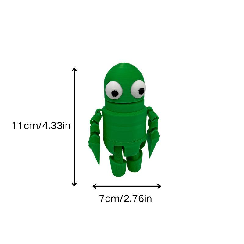 3D 11Cm Printed R.E.P.O. Robot Vibrant Multi-Colored Monsters Horror Games Anime Figures Repo Gaming Peripherals Doll Figure Ornament Gifts