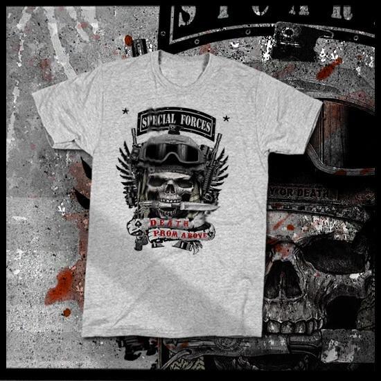 

Military Special Forces T-Shirt Army Commando Airborne Ranger Tier 1 Delta Force XL