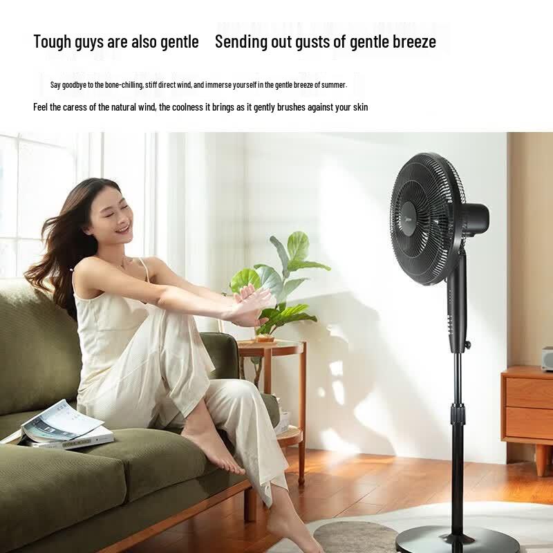 Midea Pedestal Fan with Remote Control CN plug (adapter included)