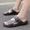 Sandals Men's 2025 New Summer Vietnam Beach Shoes Korean Version Versatile Dual-purpose Outer Wear Men's Flat Shoes Men's Trend