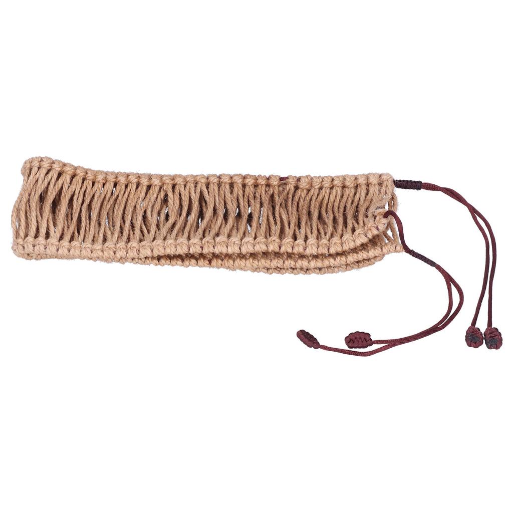 Handpan Decoration Rattan Rope 13 Tone Steel Tongue Drum Decoration Woven Ring Handmade Braided