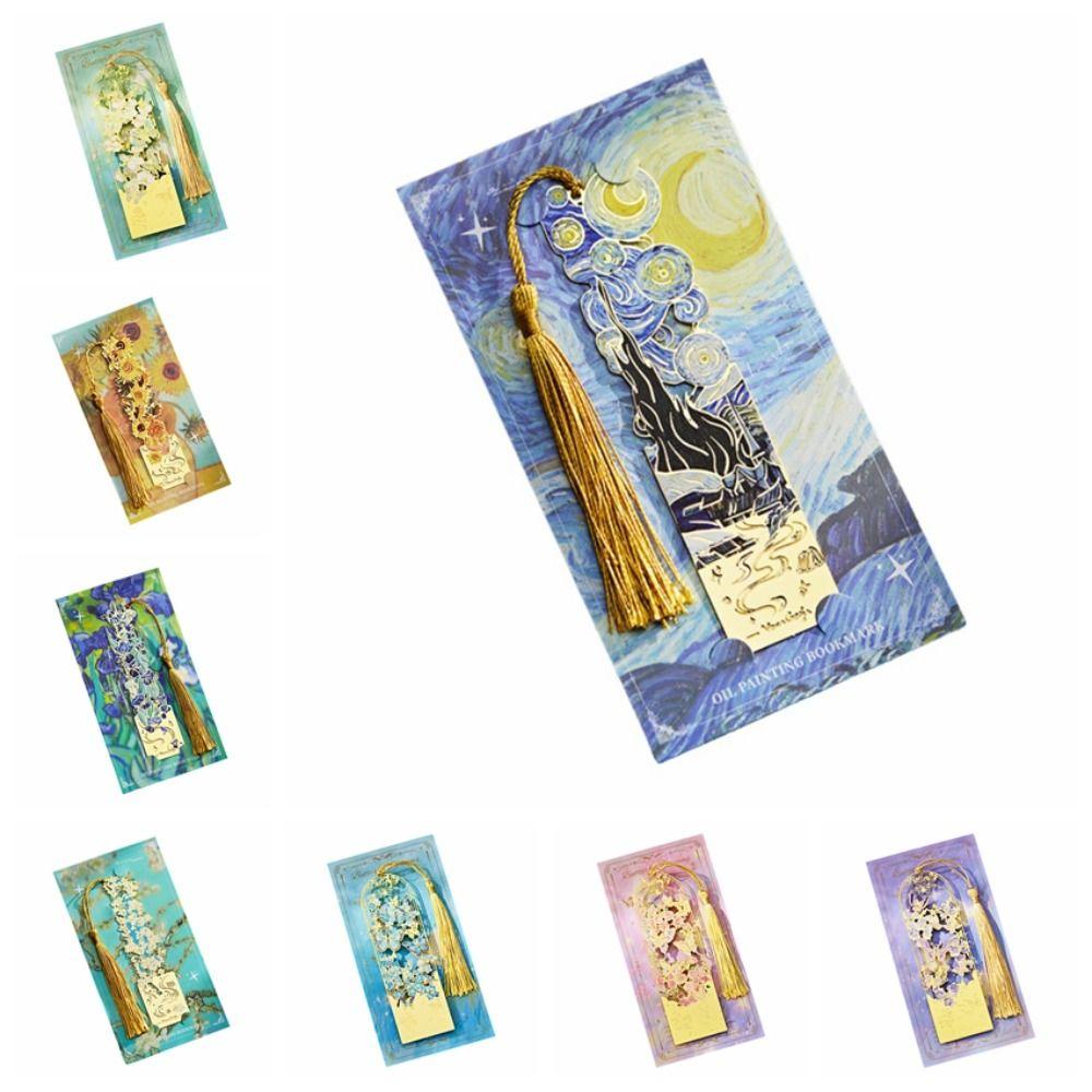 Sunflower Metal Hollow Bookmark Exquisite Reading Stationery  Book Lovers