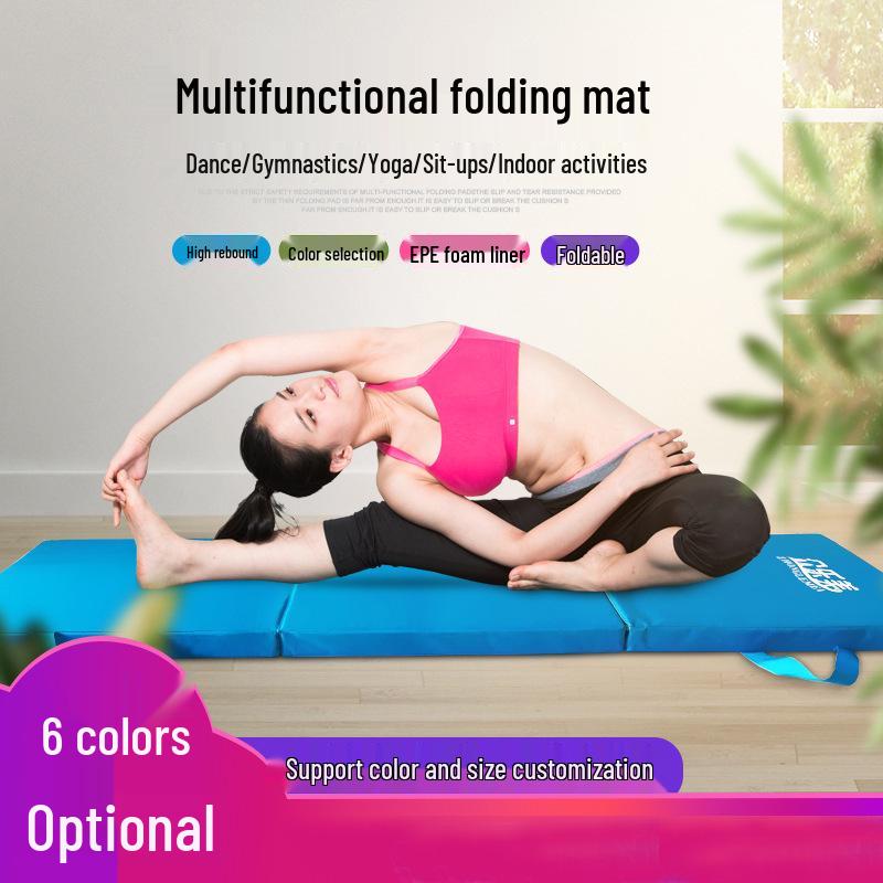 Dance Practice & Exercise Folding Mat for Sit-Ups, Gymnastics & Yoga