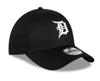 New Era 9FORTY MLB Cap for Men and Stylish and Cool Free Women, (JP, Alphabet, Size, Tigers/Black) [Used]