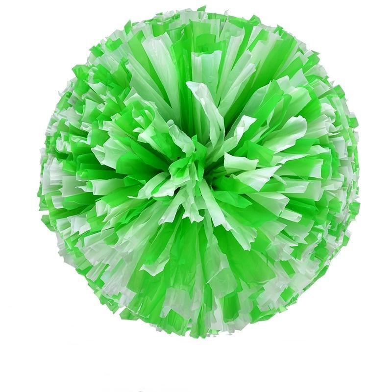 Bunte Cheerleading-Pom-Poms für Mädchen und Kinder, Finger-Cheerball, Schwarz und Blau, Gold, Silber, Rot, Grün, Tanz-Cheerleading-Zubehör