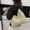 Women's Shoulder Bags Casual Wicker Woven Ladies Handmade Totes Large Capacity Summer Beach Female's Shopper Handbag