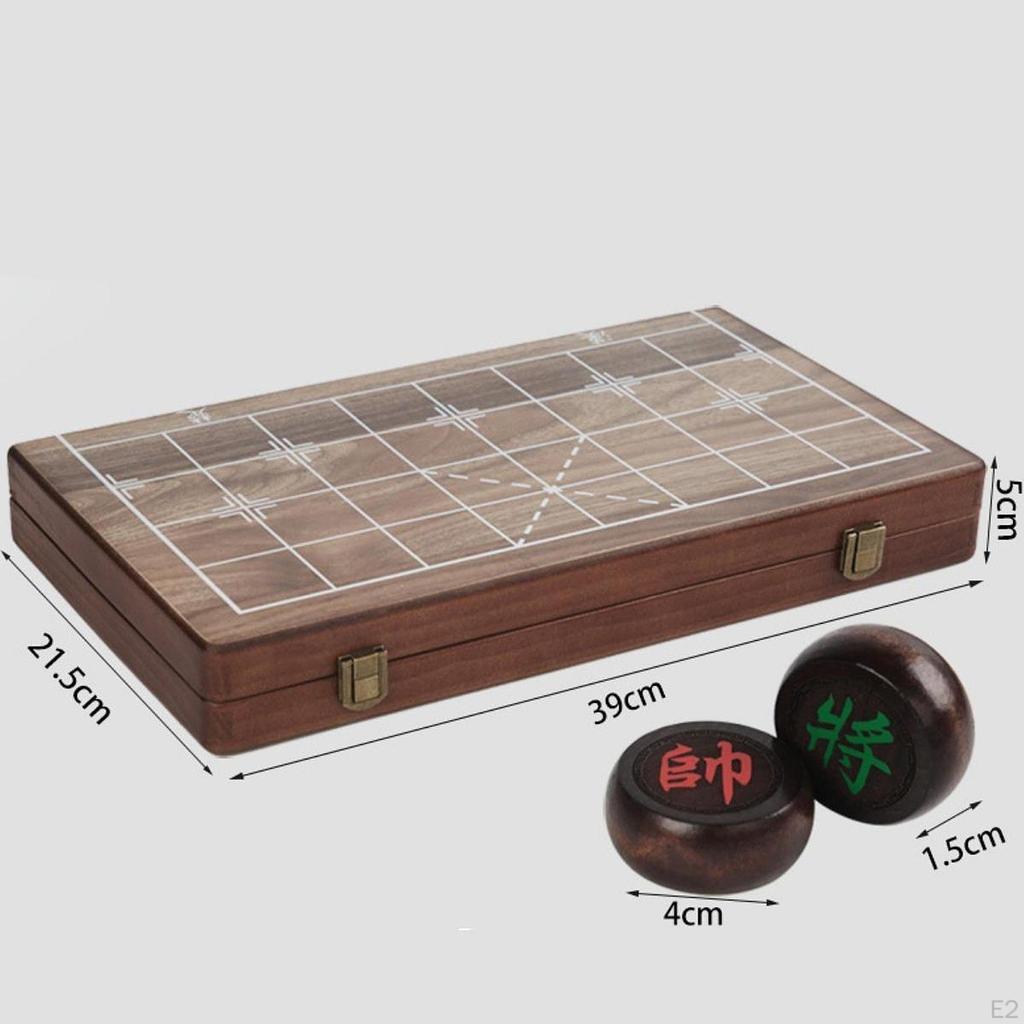 Chinese Chess Game Set,Folding Board,Strategy,Educational,Portable,Unique,Professional,Xiangqi