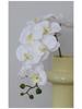Französische Retro 9-Kopf Phalaenopsis Licht Luxus Kunstblume für Wohnzimmer, Esstisch, Hochzeiten und Neujahrsdekoration