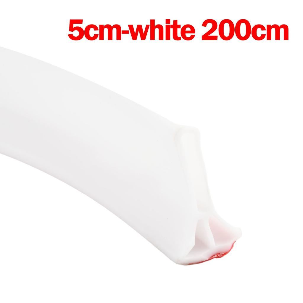 Waterproof Rubber Shower Barrier Strip Keeps Water Contained 50 300cm Length