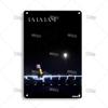 MISES LA LA LAND Classic Movie Metal Poster Cafe Home Kitchen Wall Decor Sign Decorative Plate Metal Plaque Retro Metal Tin Sign