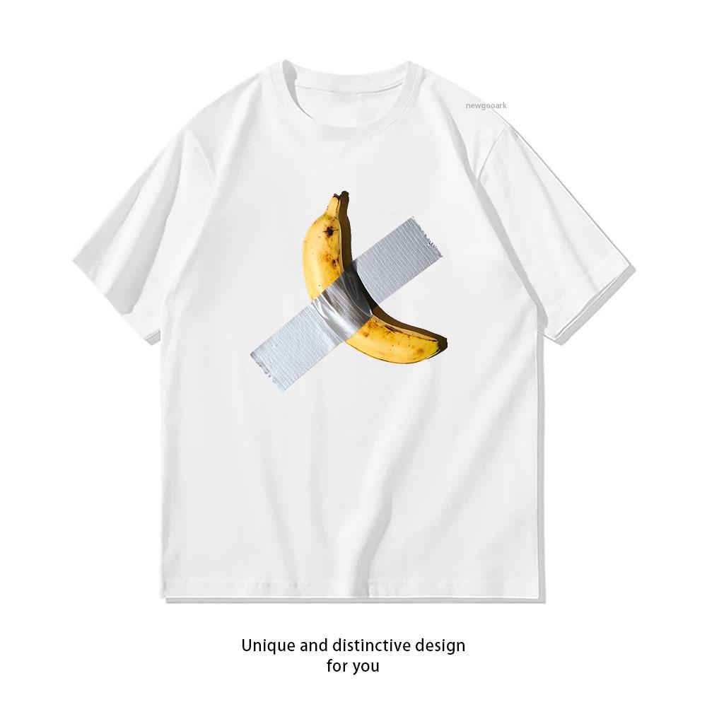 Beste Qualität Bananen Kanalband T-Shirt Unisex Unisex Lässig Baumwolle Grafik-T-Shirts Erwachsenen Streetwear T-Shirts Oberteile T-Shirt Kleidung