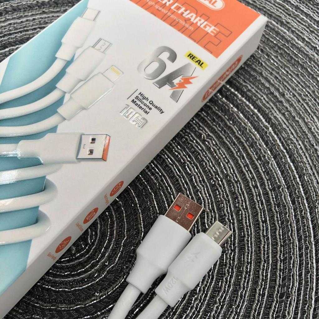 5A Superschnelllade-USB-Kabel für Android, Huawei, Apple, Typ-C mit Digitalanzeige