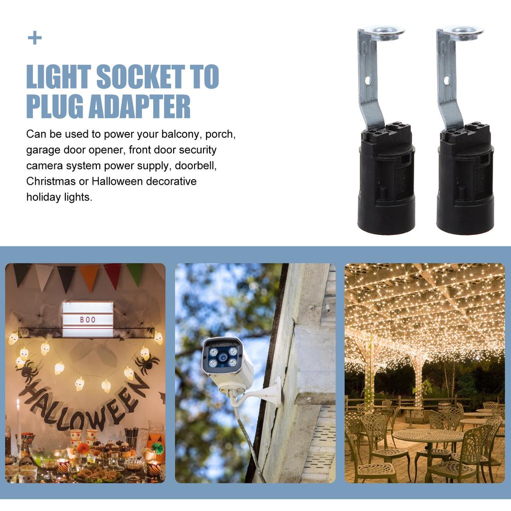 6Pcs E14 Lamp Holder Candelabra Socket Bulb Holder for DIY Lamp Making Romantic Home Decor Light Fixture Parts