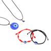 Blue Glass 3cm Evil Eye Pendants Necklace Bracelet Lucky Necklace Choker Jewelry