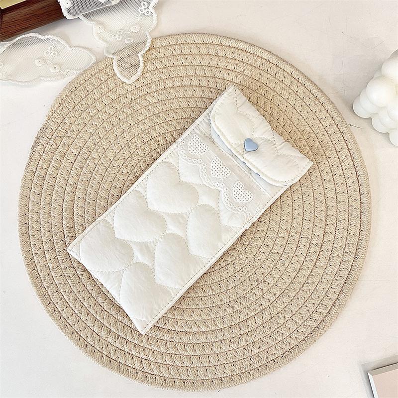 Husă ochelari culoare solidă Stil Ins Portofel monede Depozitare ochelari de soare Matlasat Love Anti-zgârieturi Portabil Husă ruj