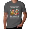 Did You Try Icing It Christmas Gingerbread Nurse Squad Tshirt Large Size Short Sleeve Tshirt