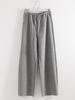 Autumn Burgundy Sweatpants Women Straight Leg Sport Pants Cotton Ladies Gray Basic Joggers Wide Leg Women's Pants And Trousers