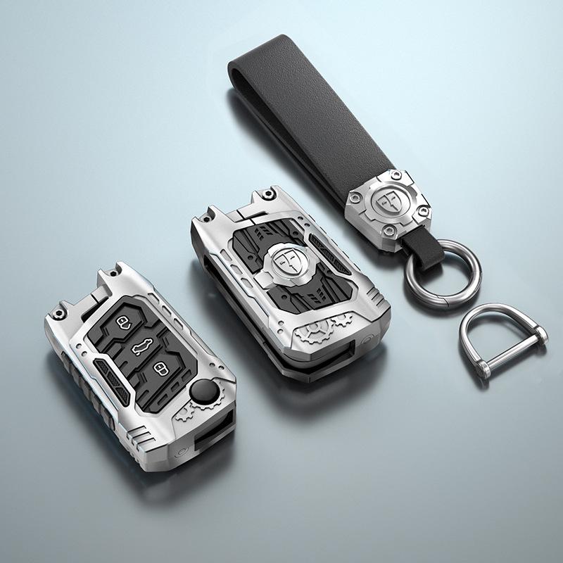 Car Key Case for Volkswagen Sagitar, Passat, and Lavida - Protective Shell and Buckle