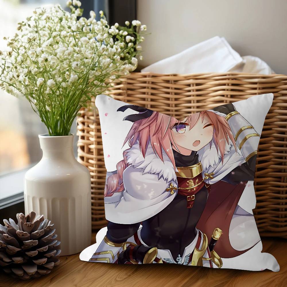 Anime Fate Apocrypha Astolfo Pillow Gifts Home Office Furnishings Bedroom Sofa Car Cushion Cover Case 45x45cm
