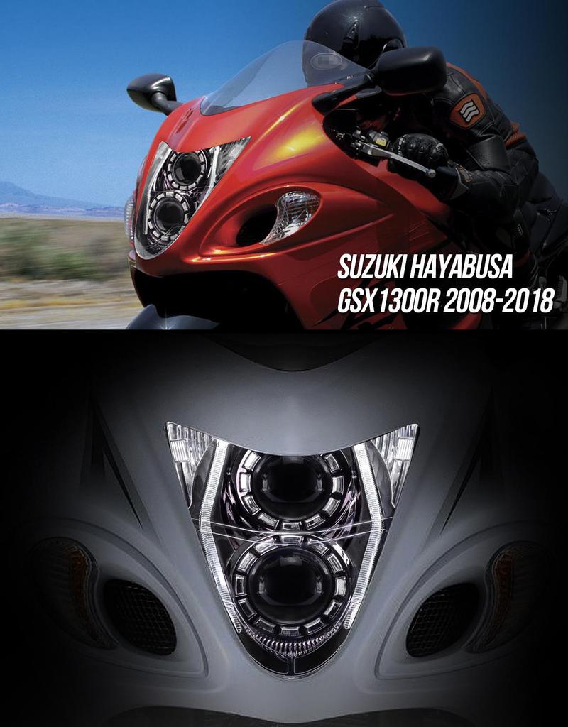 Suzuki Hayabusa GSX1300R LED Headlight Assembly (2008-2020)