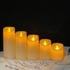 LED Swing Flame Candle: Slanted Mouth Design for Weddings, Cafes, Clubs, and Decor