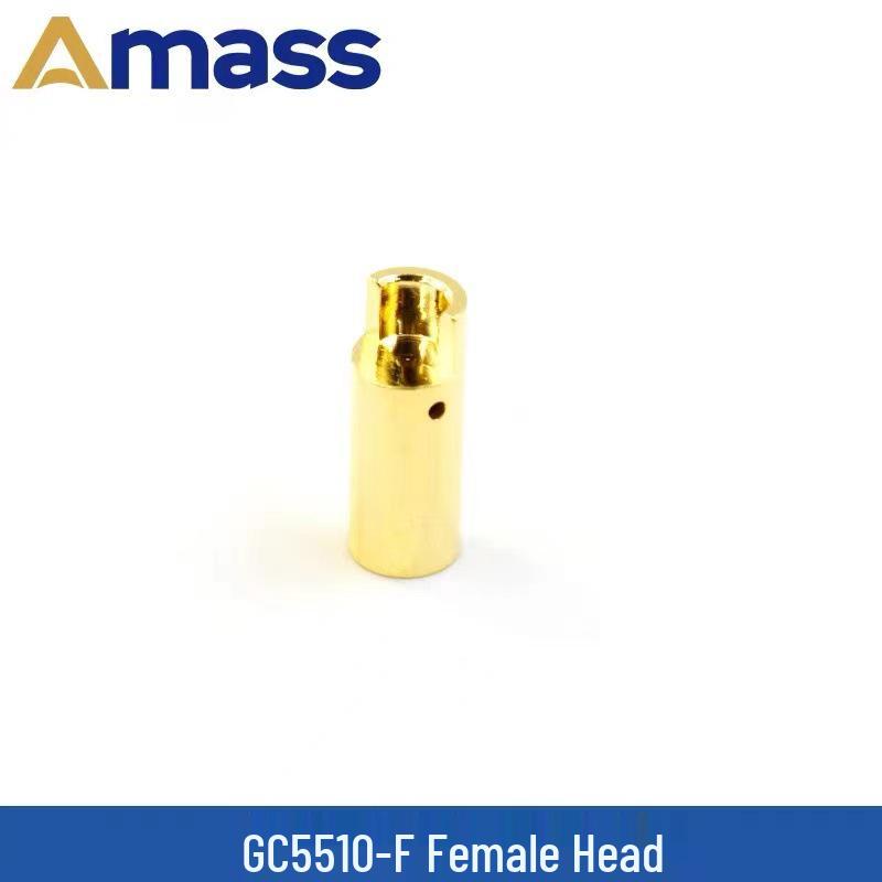 4mm Pure Copper Gold-Plated Banana Plug RC Motor Connector (Male/Female, 2mm/3.5/5.5/6/8mm)