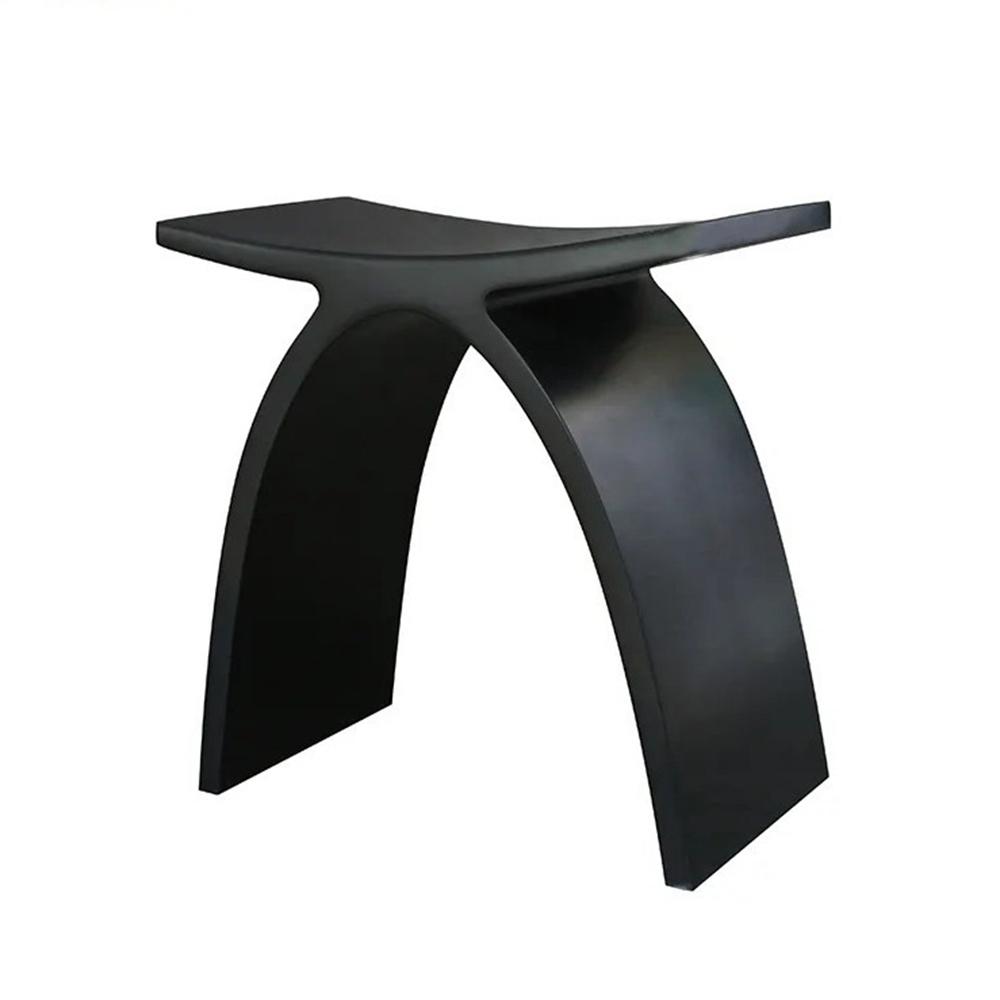 Bathroom Solid Surface Stone Stool Lavatory Small Bench Cloakroom Shower Chair Bath Step