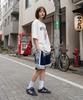 MODERMENT Real Overfit Buzzer Beater Short Sleeve T-Shirt [Violet]