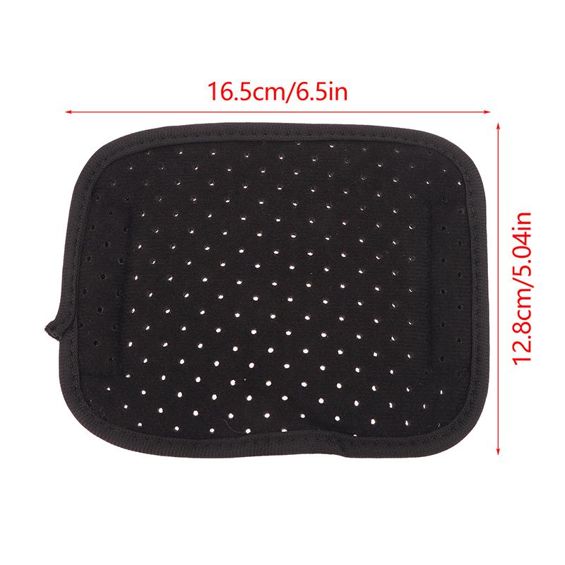 1Pair Shoulder Strap Pad Universal Shoulder Relief Pad Black Decompression Air Cushions For Laptop Bag Shoulder Backpack