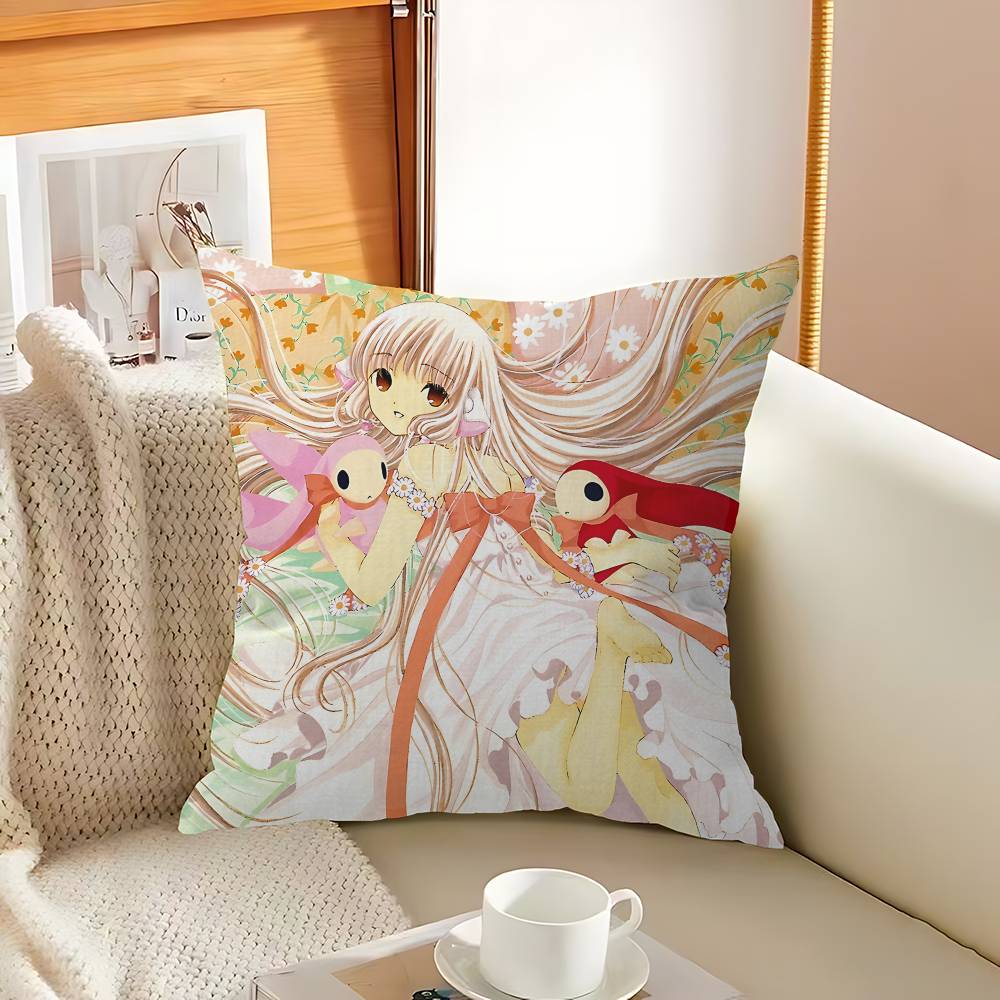 Chobits Anime Pillow Gifts Home Office Furnishings Bedroom Sofa Car Cushion Cover Case 45x45cm