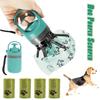 Portable Dog Pooper Scooper Outdoor Pet Waste Pick-up Cleaner Built-in Garbage Bag Handheld Pet Poop Grabber No Touch Design