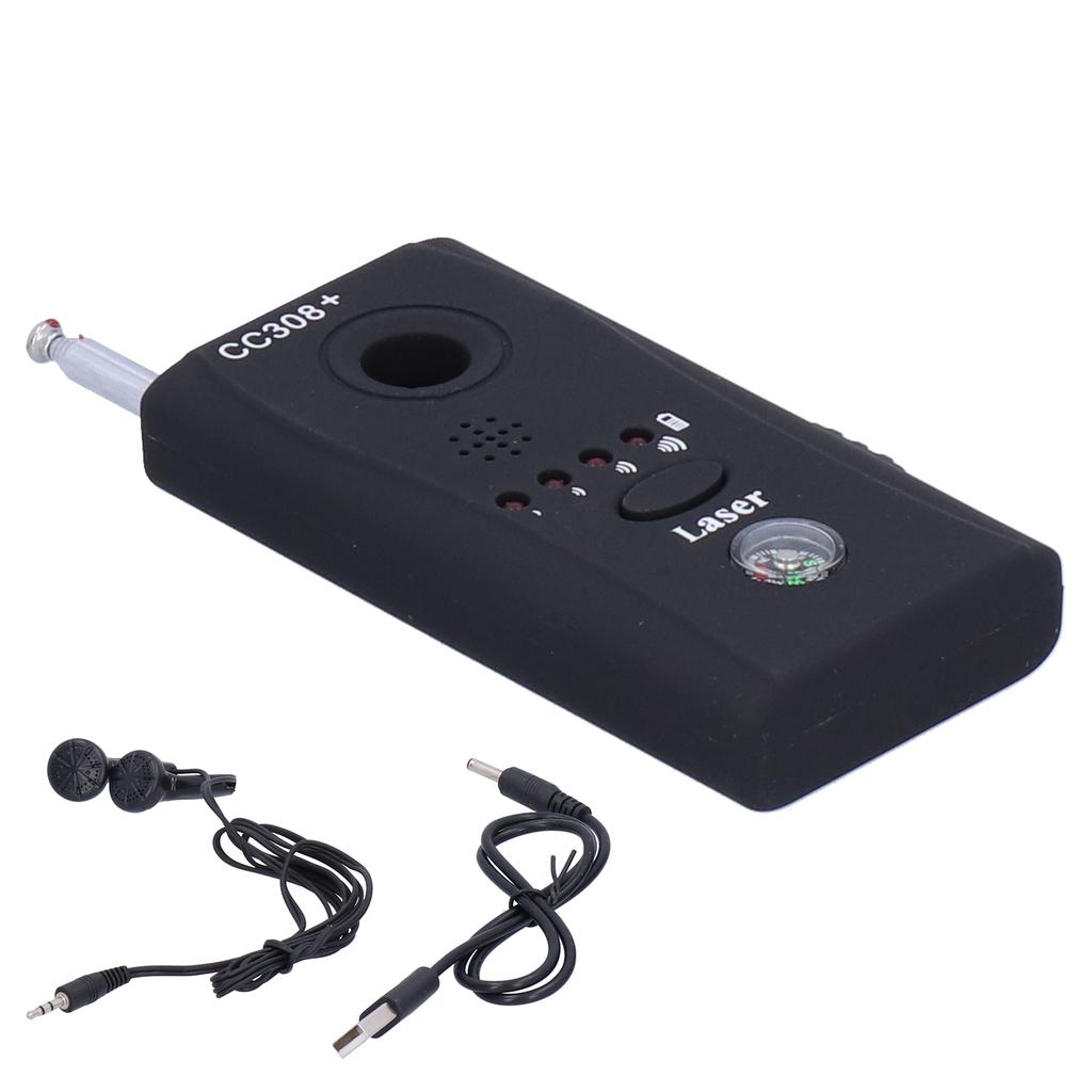 Wireless Camera Wired Detector Bug Eavesdropping Scanner Finder for Hotels Restrooms Dressing Room