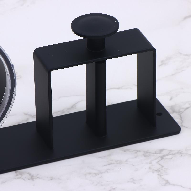 Punch-Free Hairdryer Storage Rack Wall Mounted Hair Dryer Holder Stand Shelf For Home Bathroom Dressing Room No Drill Organizer