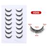 7 Pairs of False Eyelashes, Natural Short Black Stems, Daily Multiple Pairs of Eyelashes 2026