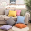 HAPPY SINGU RABO Cushion Cover, Scandinavian 45 X 45cm [Linen Style, Breathable, Smooth, Breathable, Pillow Cover, Simple, Luxury Decorative Pillow