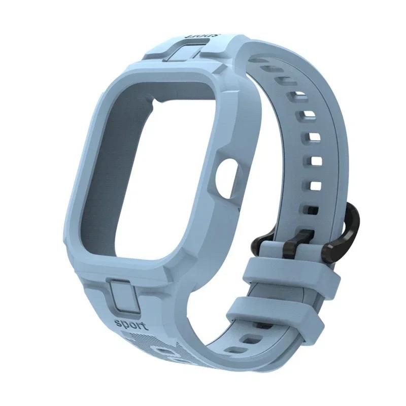 

Спортивный силиконовый ремешок для Xiaomi Redmi watch 4/watch 3, сменный мягкий ТПУ браслет, аксессуары для смарт-браслета, ремешок for Redmi watch 3 синий