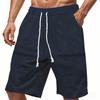 Knitted Jacquard Shorts for Men Summer High Street Casual Baggy Shorts for Men