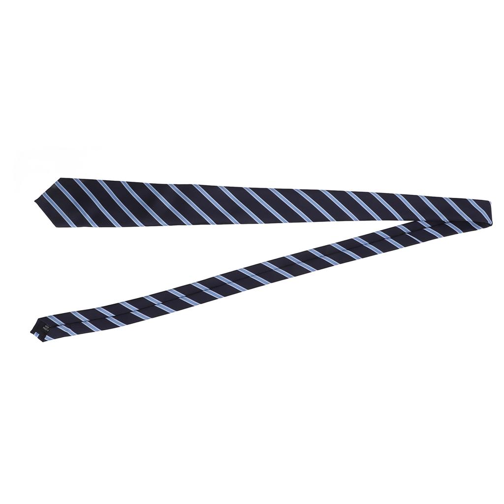 Pánské kravaty Pánská klasická modrá pruhovaná ležérní kravata Obchodní oblek Doplňky Dekorace Společenské kravaty