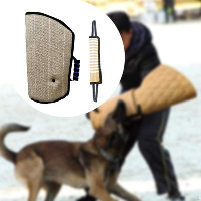 2 Adet Köpek Isırık Kolluğu Kol Koruma Hafif Köpek Çekiştirme Oyuncağı Eğitim Yastığı