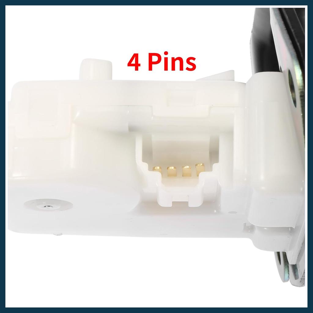 Siłownik zamka klapy bagażnika do Nissan Versa Murano Rogue Zastępuje 90502-CA00C Plastikowo-metalowy zamiennik | Silniczek zatrzasku klapy bagażnika tylnej bocznej 1