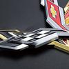 3D kovový emblém odznak nálepka Dekorace pro Chevrolet Cruze Sonic Silverado Corvette Trax Camaro Captiva Suburban Equinox