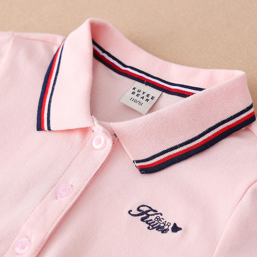 2018 Preppy Style: Simple & Fashionable Lapel Dress for Middle-Aged & Older Girls