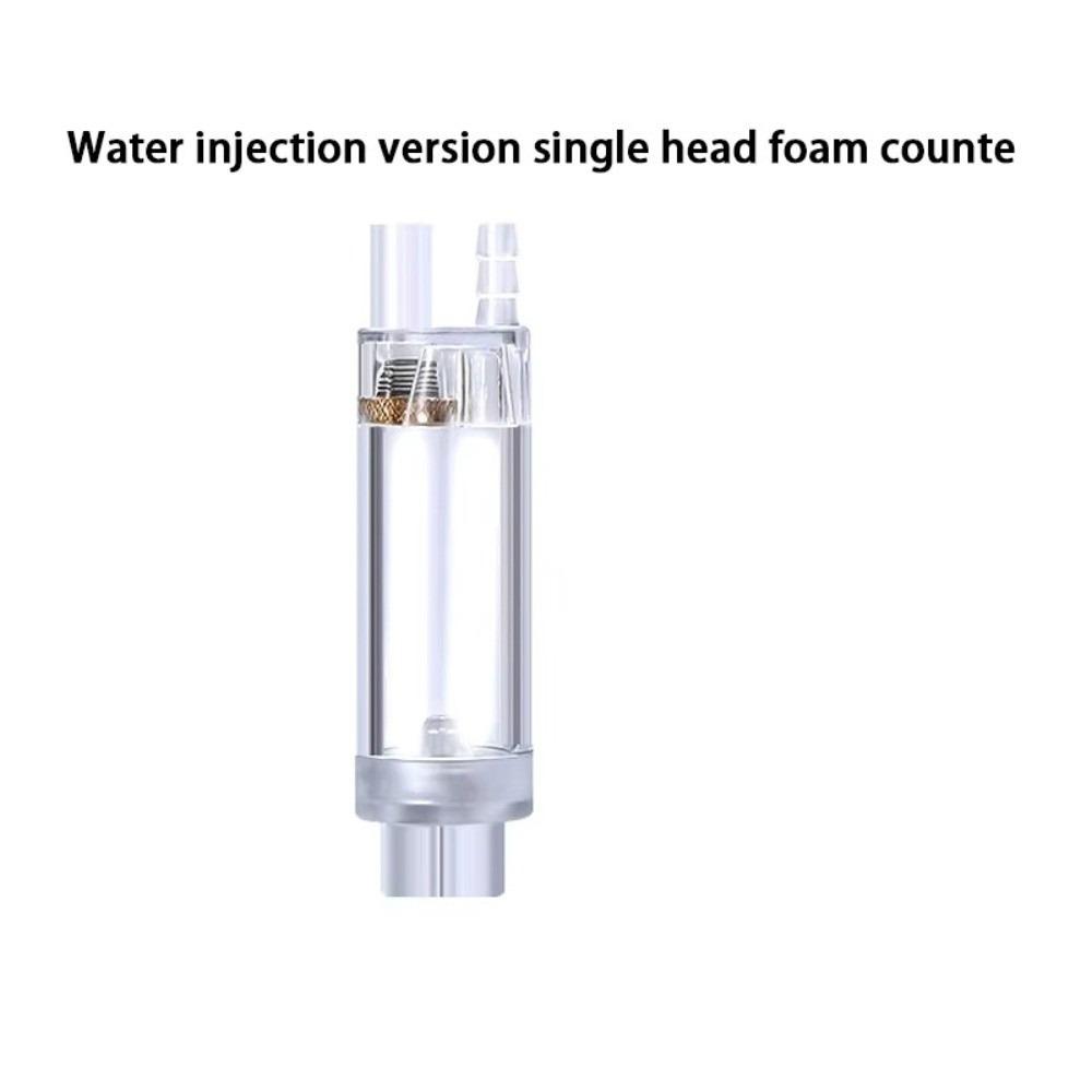 

Built-in Check Valve CO2 Bubble Counter Single Head Aluminium Construction Non Return Bubble Counter Easy Installation
