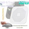 10Pcs Bathroom Hair Filter Sink Anti Blocking Strainer Bathtub Shower Drain Stopper Tpr Kitchen Deodorant Plug